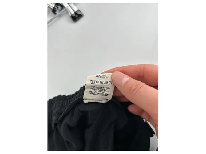 Autre Marque DJERF AVENUE  Pantalones T.International S Algodón Negro 