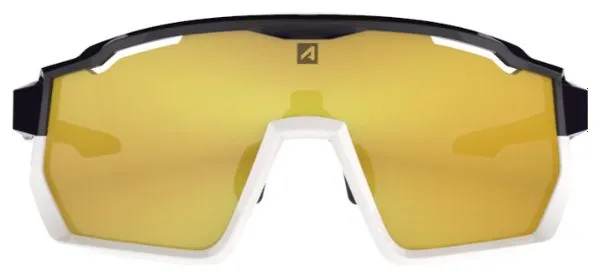 Azr AZR Gafas Pro Race RX Barnizadas Negro/Blanco / Juego de Lentes Hidrófobas Doradas