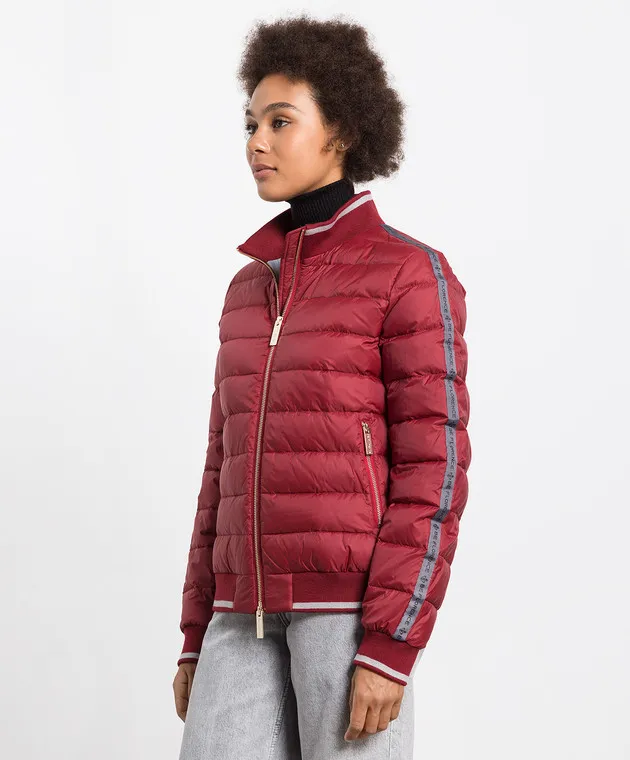 Be Florence Burgundy down jacket