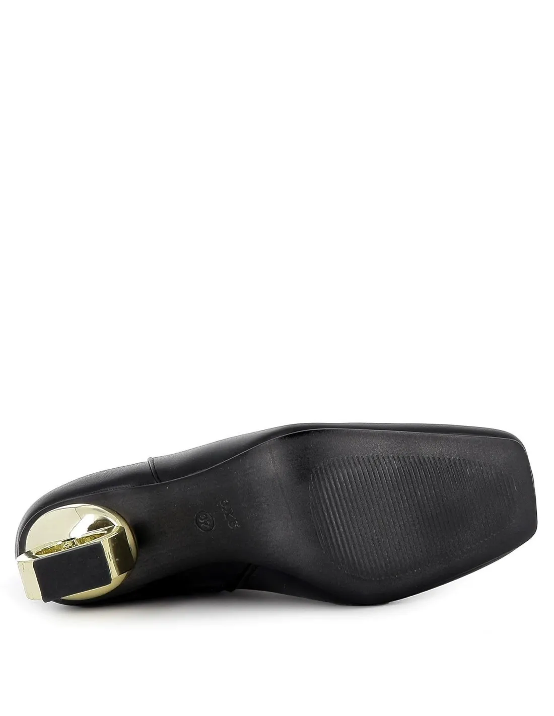 Botin negro mujer tacon original punta fina EXE