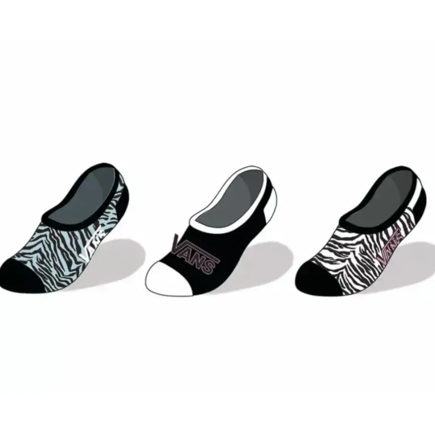 Calcetines Vans Pinkies Zebra Daze Para Mujer 