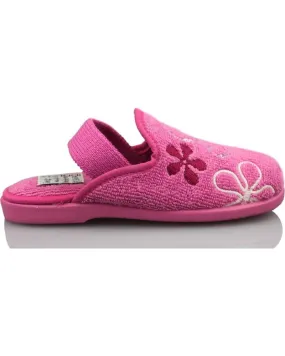 Calzado de casa de Niña VUL-LADI VULLADI CHICA IR POR CASA COMODA CON GOMA ROSA