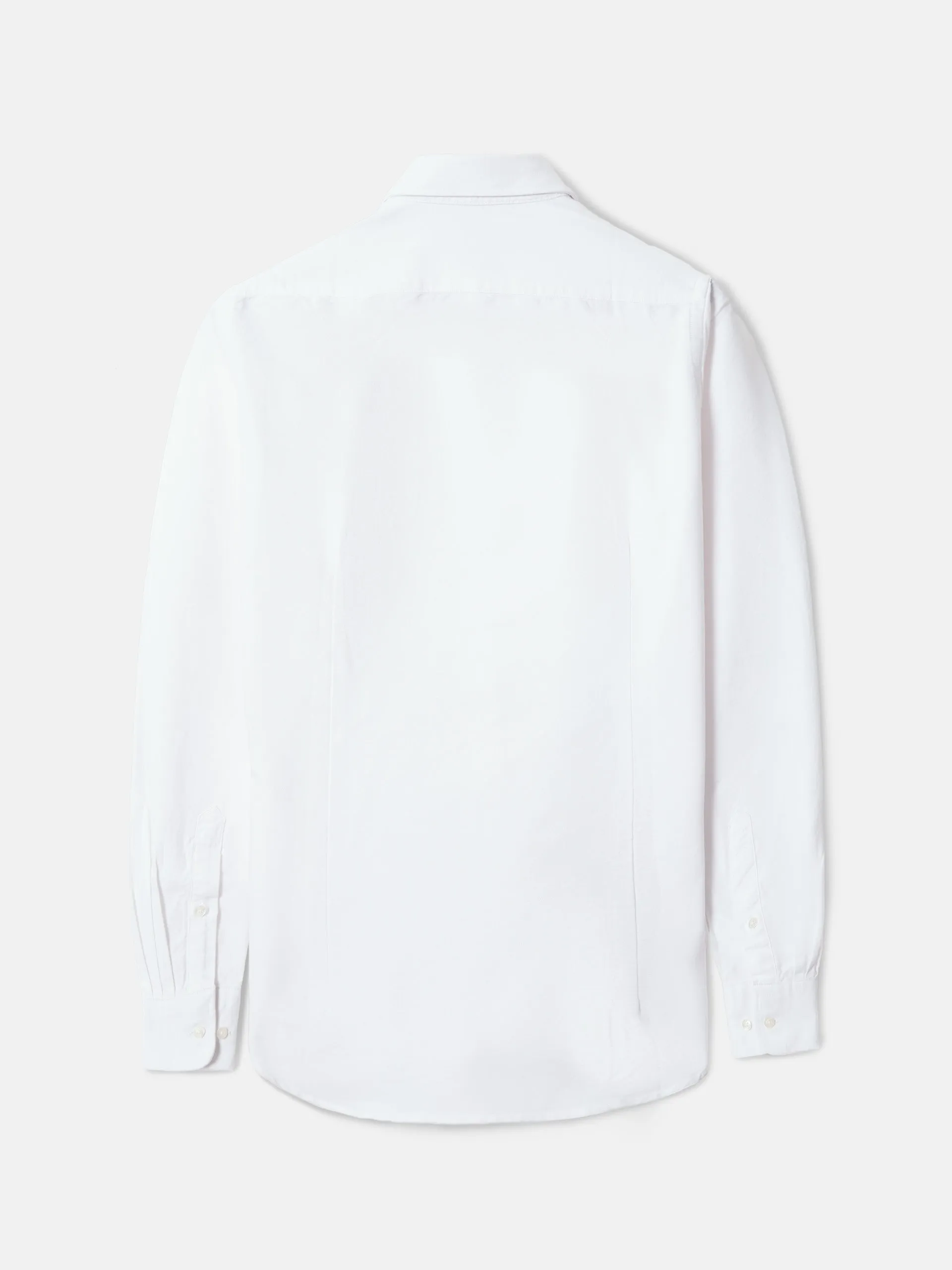 Camisa sport oxford cutaway blanca