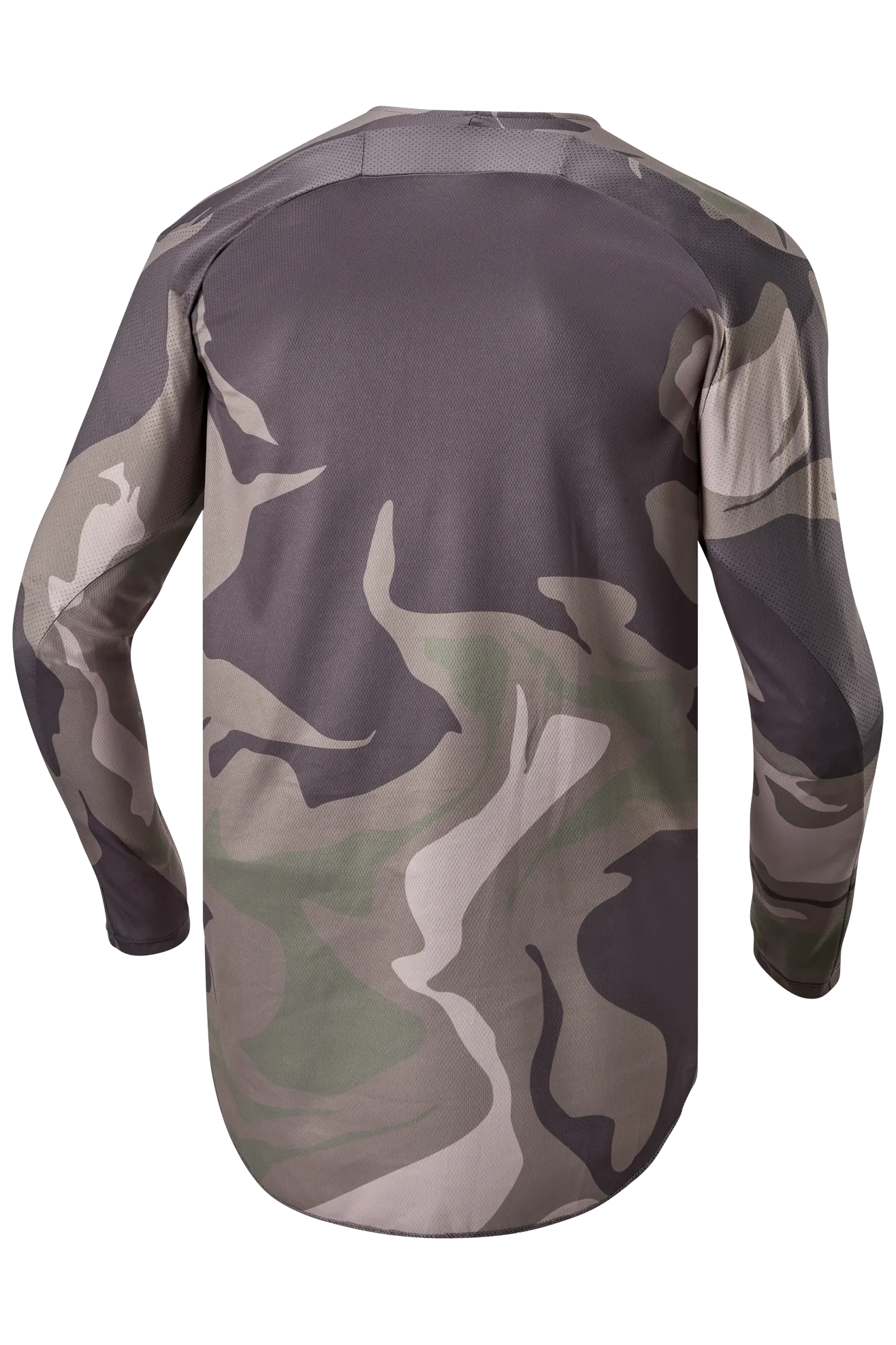 Camiseta de Cross Alpinestars Racer Tactical Verde Militar-Camuflaje-Marrón
