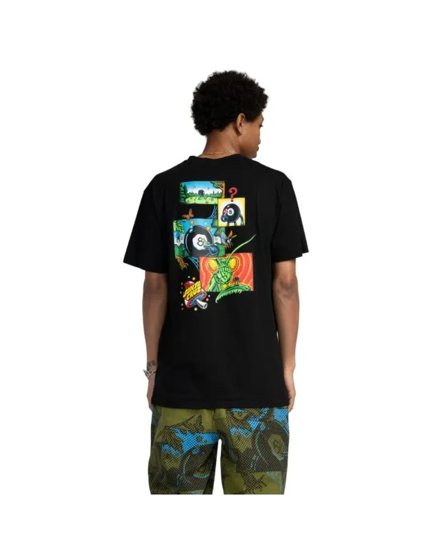 Camiseta Santa Cruz Winkowski 8Ballr Comic Negra