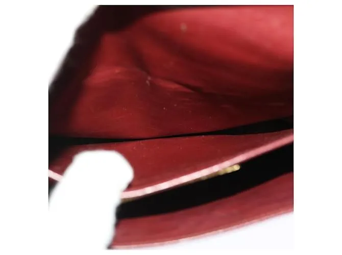 CARTIER Bandolera Cuero 2Conjunto Vino Tinto Auth bs6880 Burdeos 