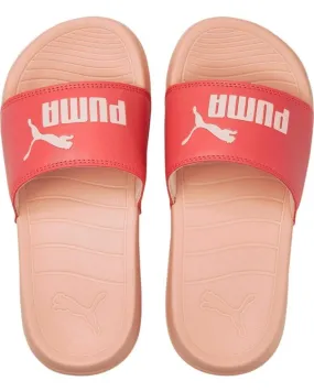 Chanclas PUMA  de Mujer y Niña CHANCLAS POPCAT 20 SLIDES 372017-27 27  ROSA