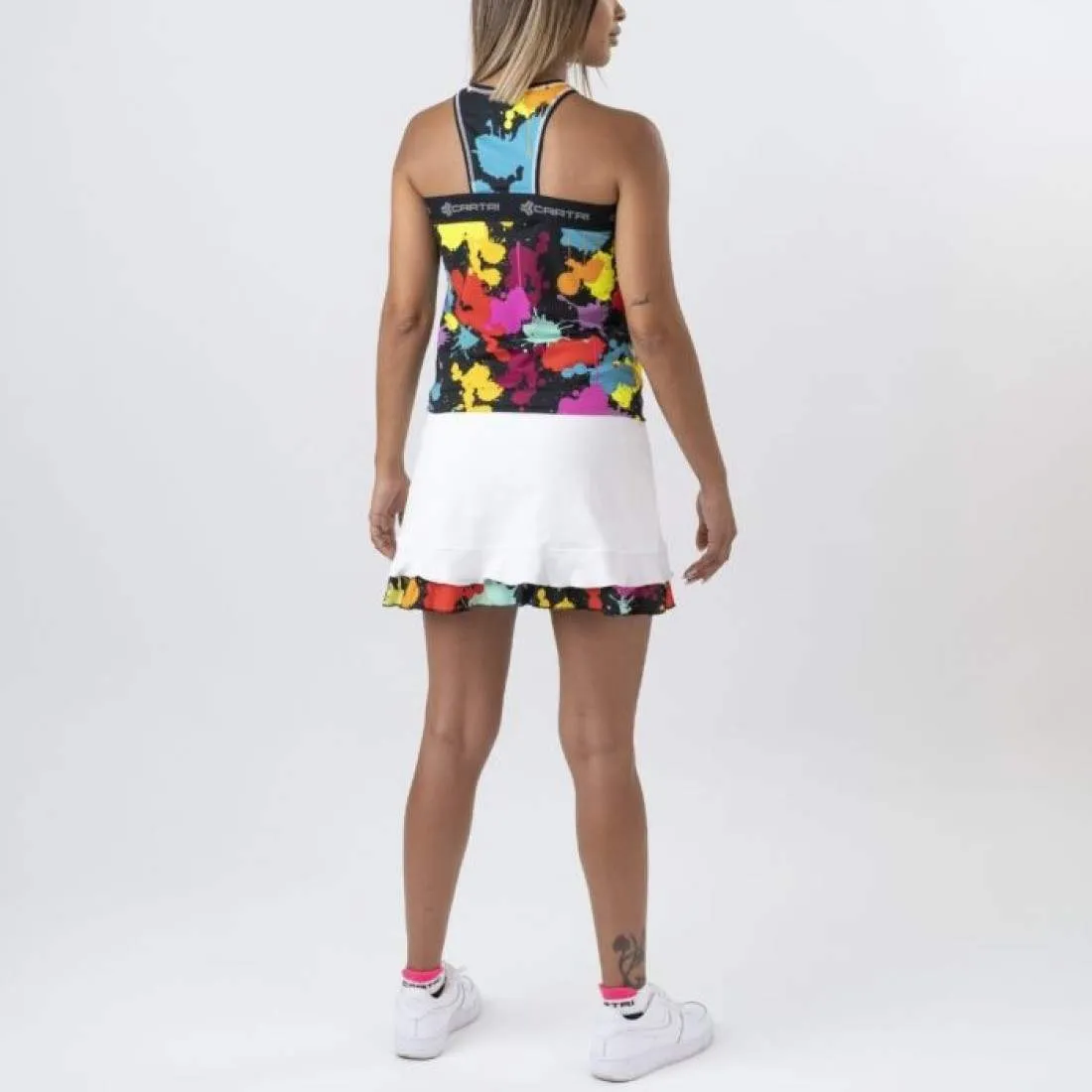 Falda Cartri Argos Blanco Multicolor | Cartri