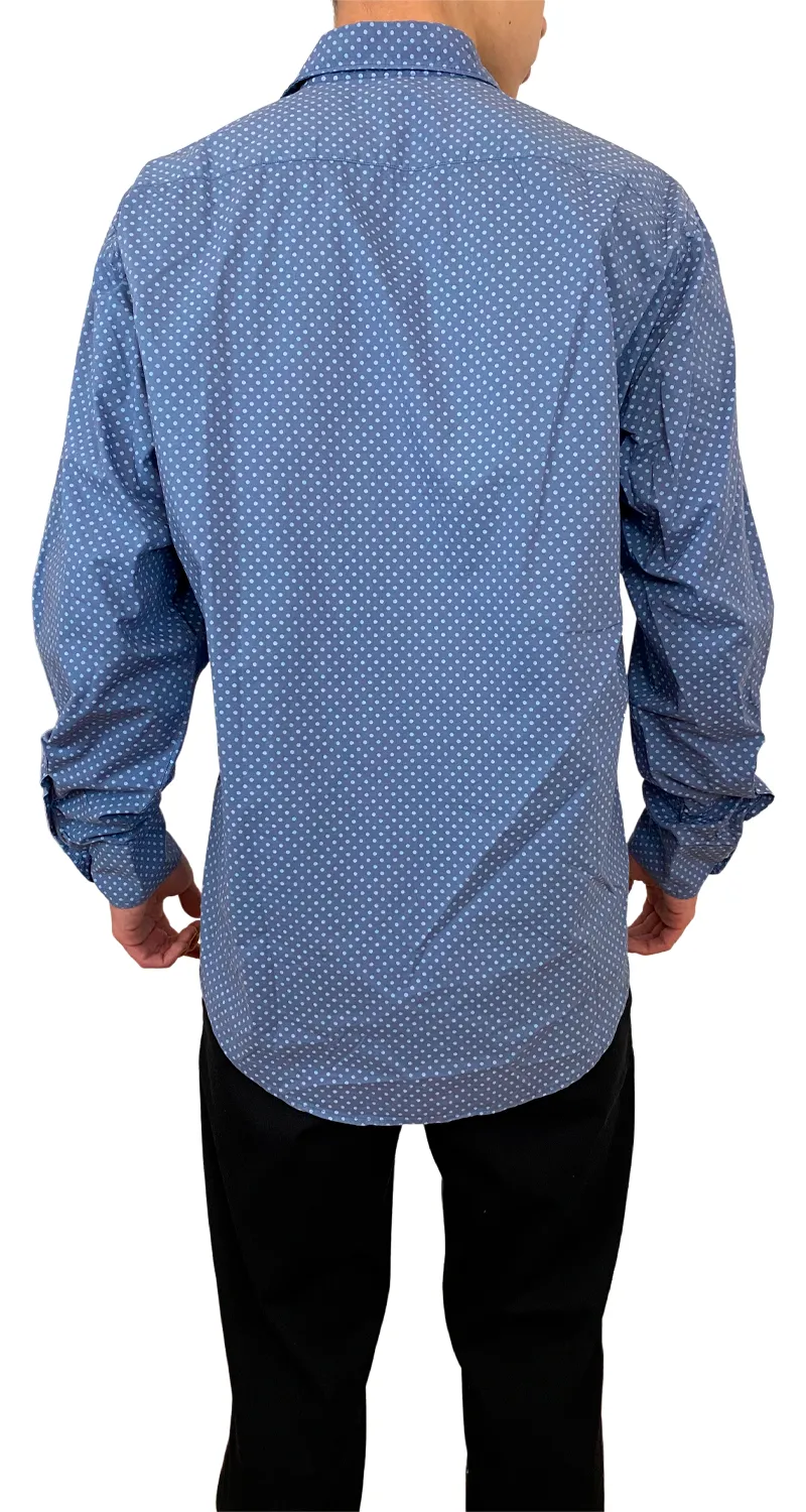 GERRY ST TROPEZ Camisa Lunares Azules