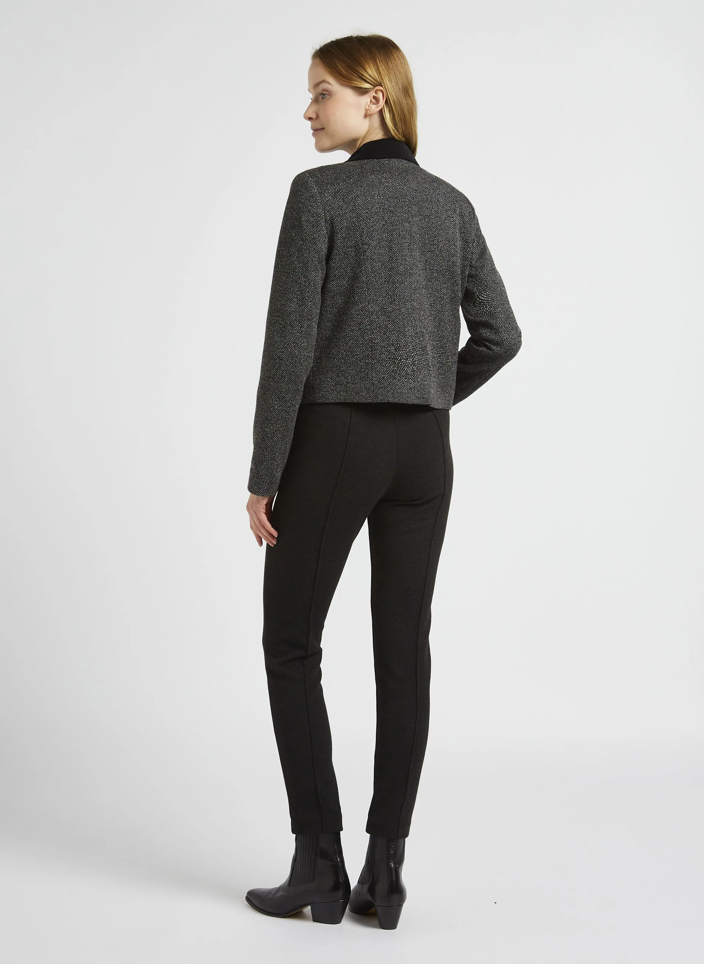 I CODE Pantalón zanahoria de talle bajo en gris