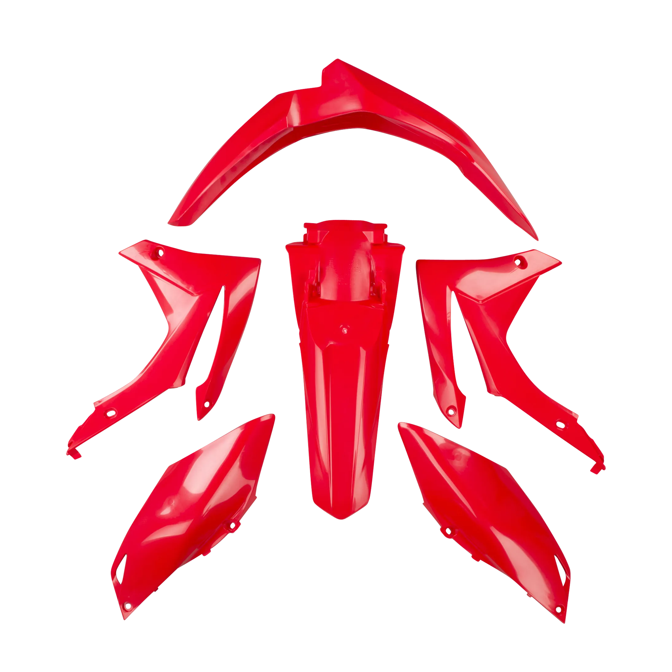Juego de Plástico Acerbis Rojo