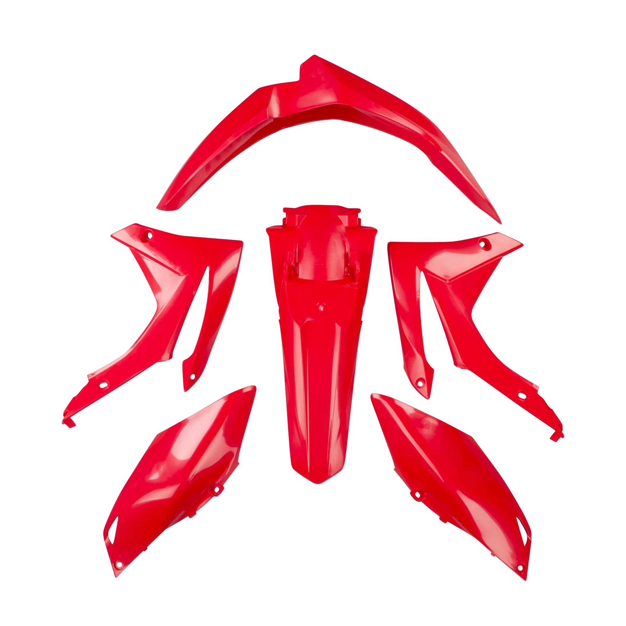Juego de Plástico Acerbis Rojo