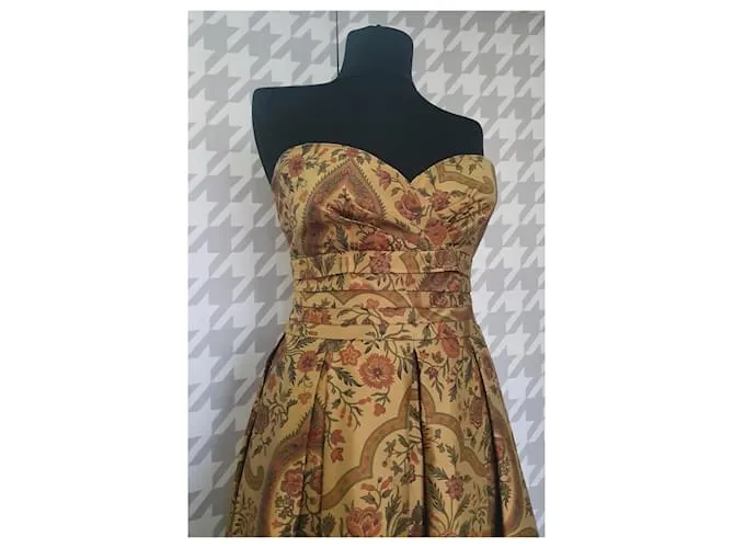 Kay Unger Vestidos Multicolor 