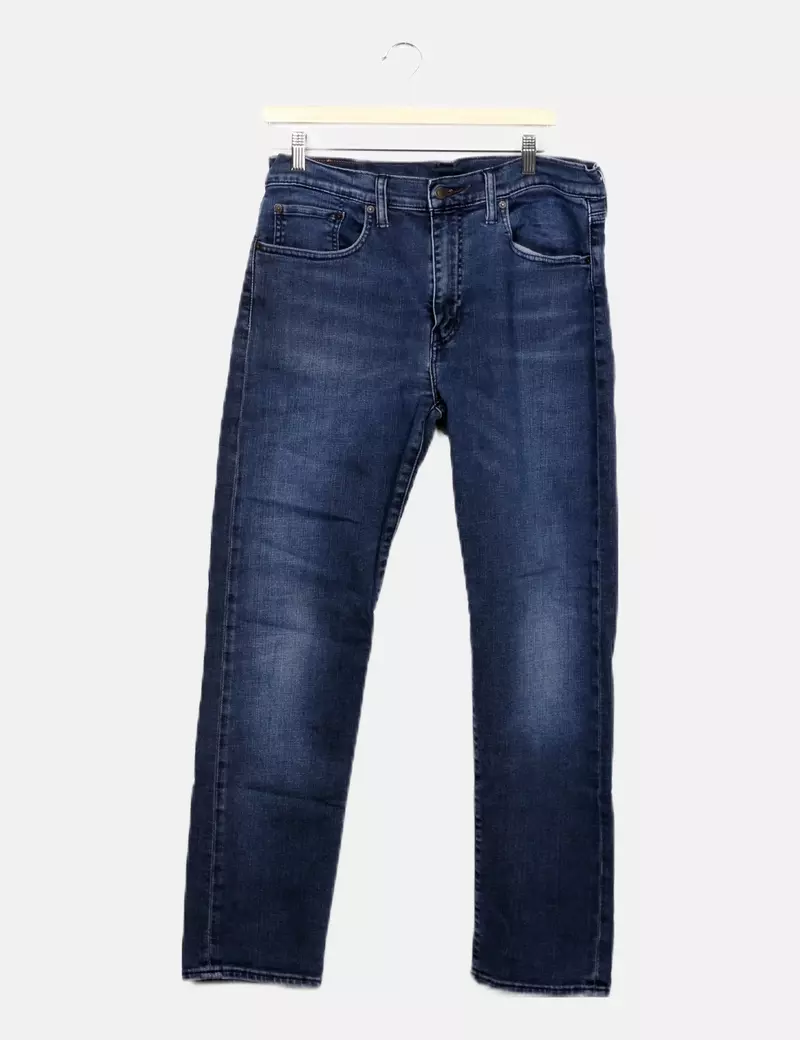 Levi's Jeans denim azul efecto desgastado