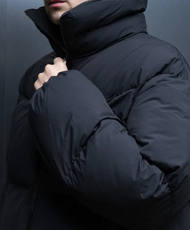 Nicholson Oject black quilted jacket
