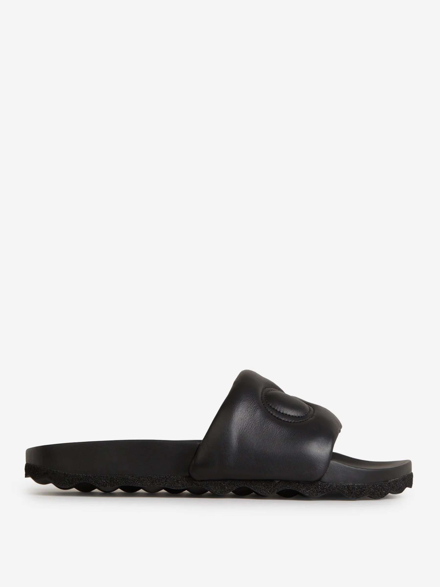 Off-White Sandalias Logo Piel