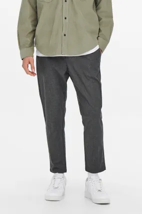 Only & Sons Pantalón fluído bajo entallado