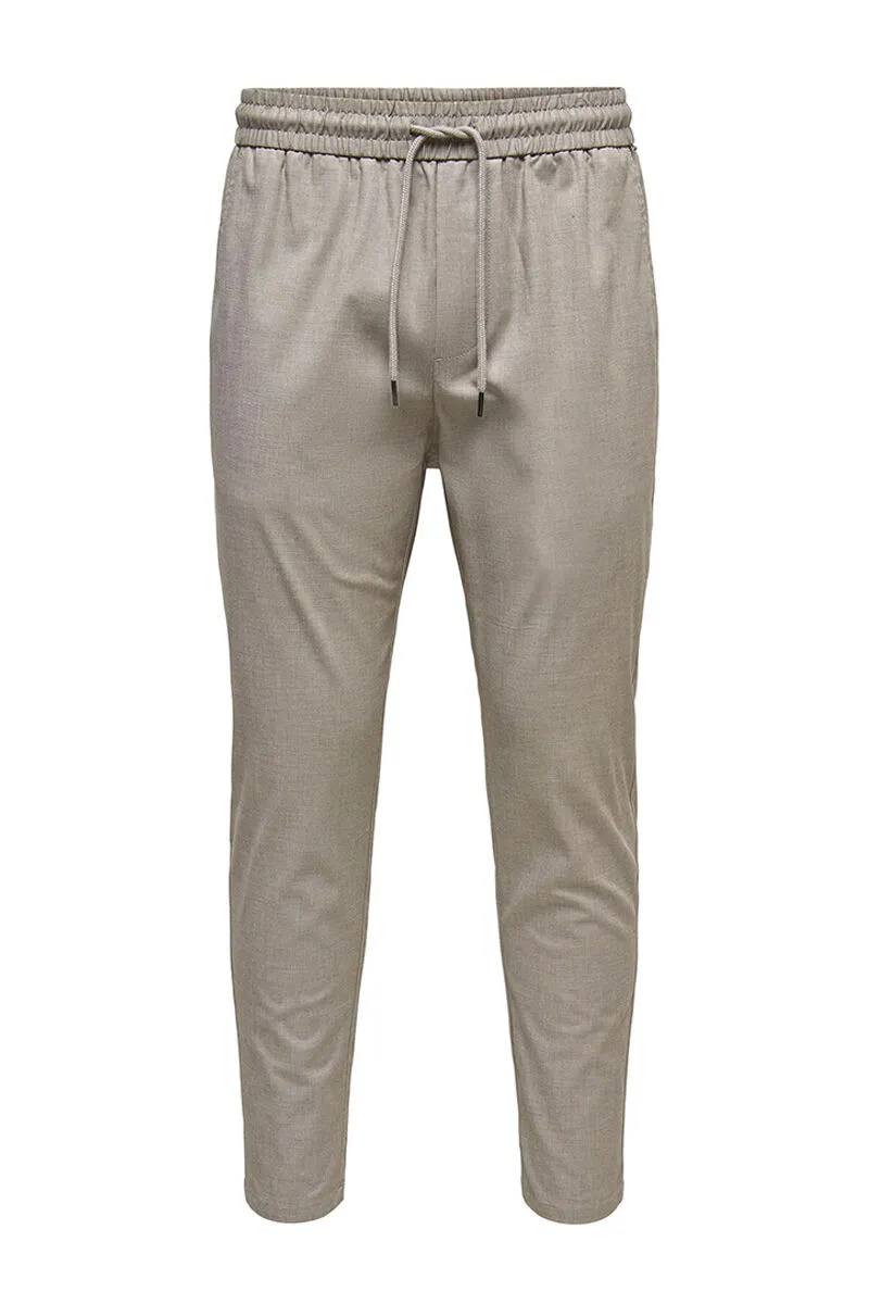 Only & Sons Pantalón fluído bajo entallado