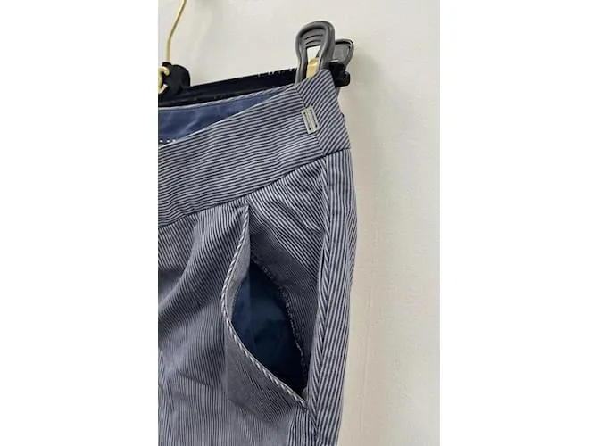 Pantalones zanahoria SPORTMAX CODE Gris Azul claro 