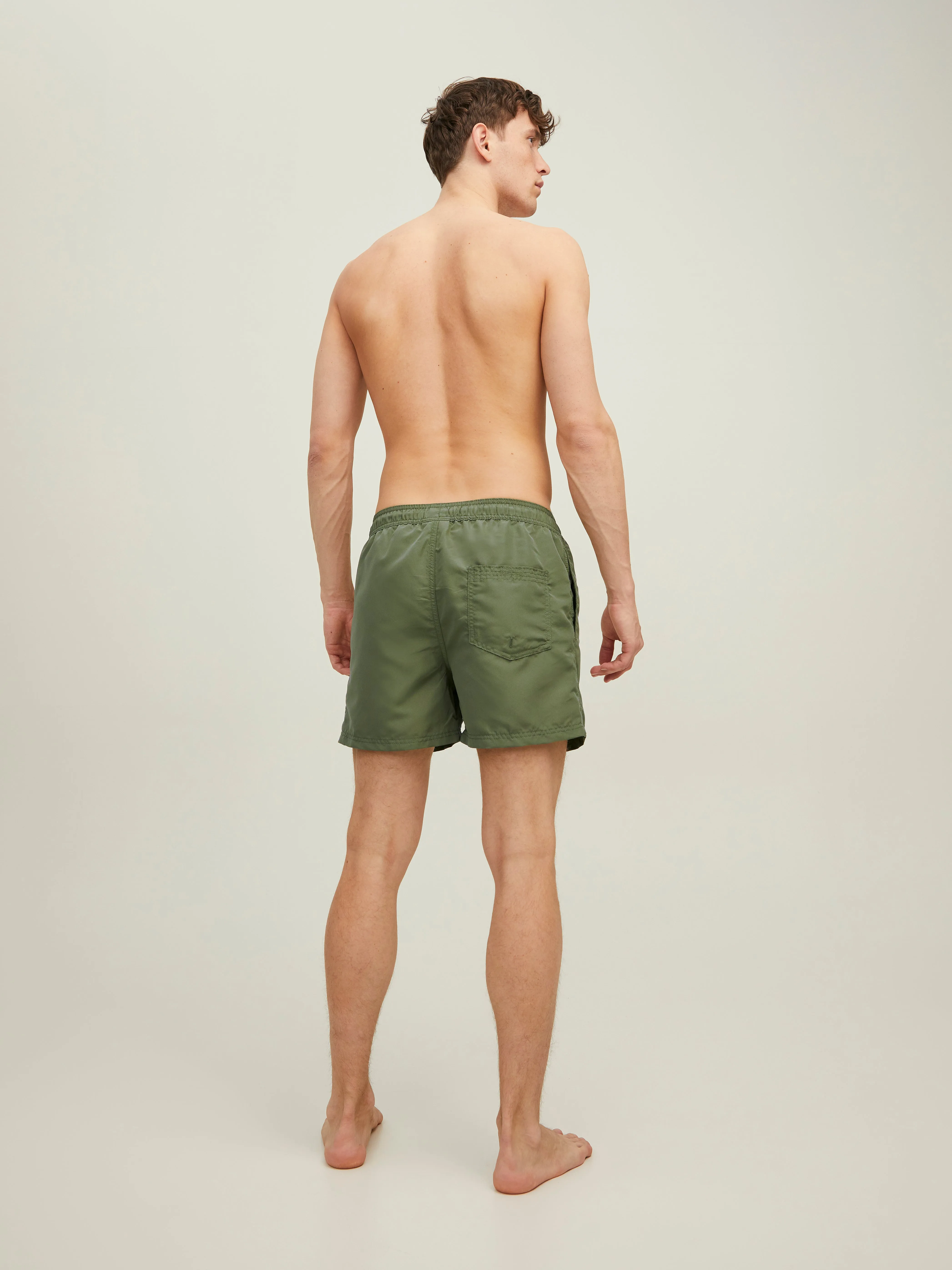 Paquete de 2 Bañador Corte regular | Verde oscuro | Jack & Jones®