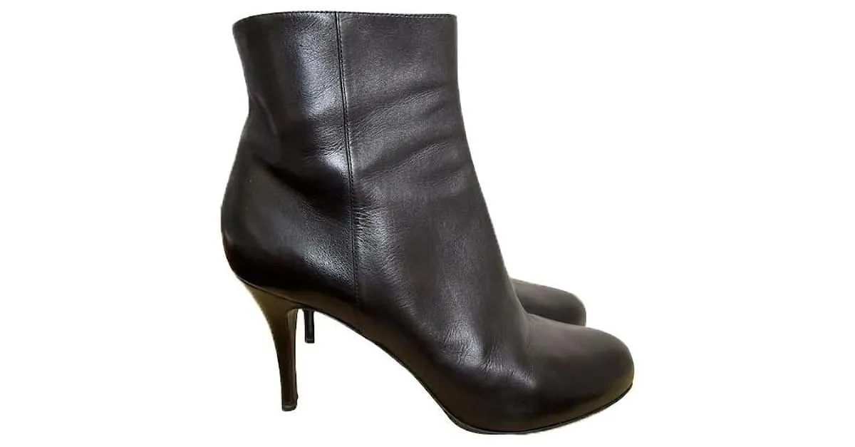 Sergio Rossi Botines Negro 