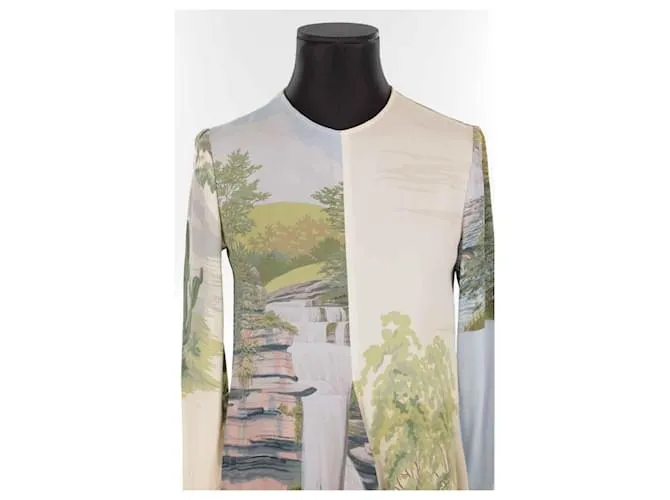 Stella Mc Cartney vestido verde 