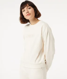 Sudadera lisa CUNTA BEIGE - ETAM