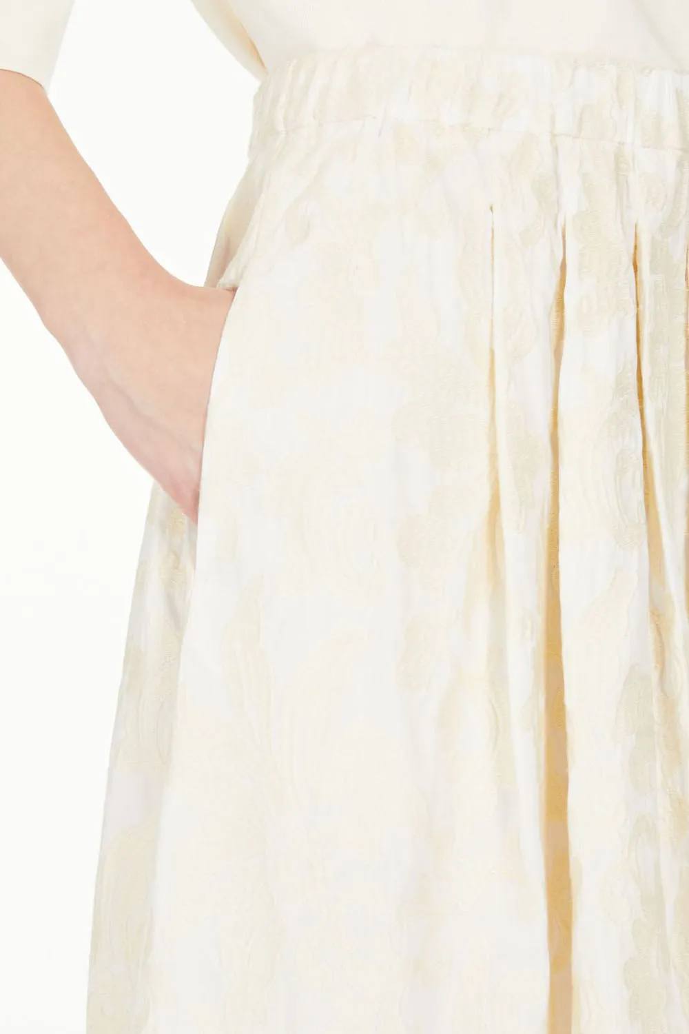 Weekend Max Mara Falda Anzio Ecru