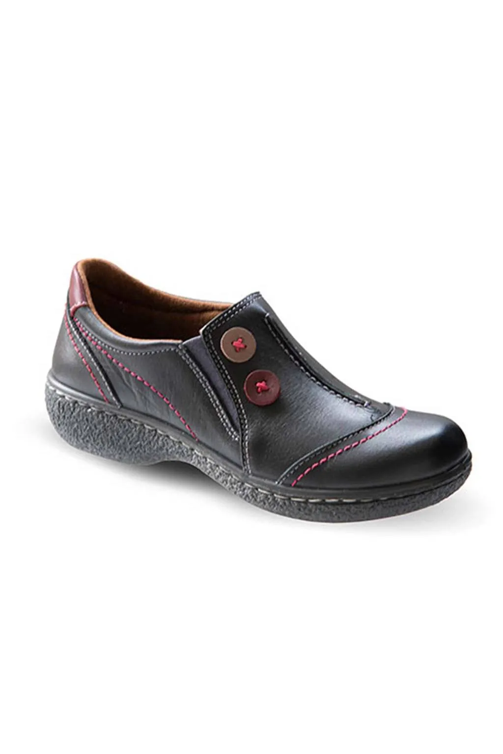 Zapato Laura Azaña LA11895NC Napa Cera Negro